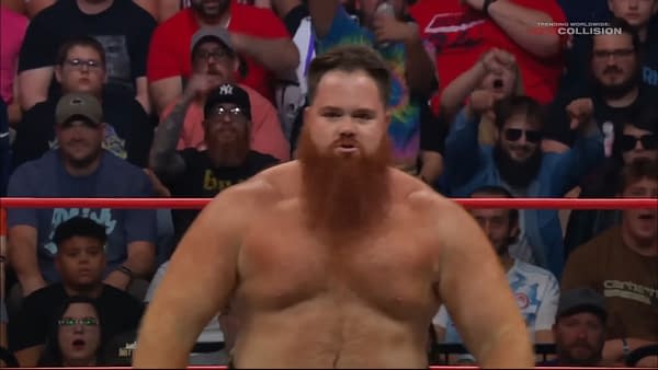 Bear Boulder appears on AEW Collision