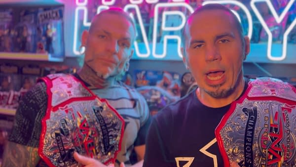 The Hardy Boyz answer a challenge on social media.