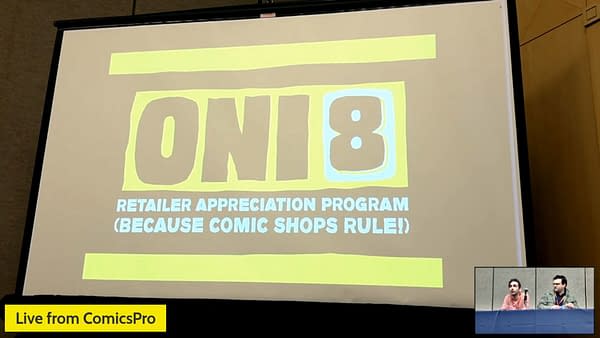 ComicsPRO: Oni Press Most Successful Year, Gives $8000 Retailer Grant