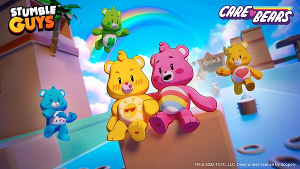 Stumble Guys Announces Care Bears Crossover For Valentine's Day