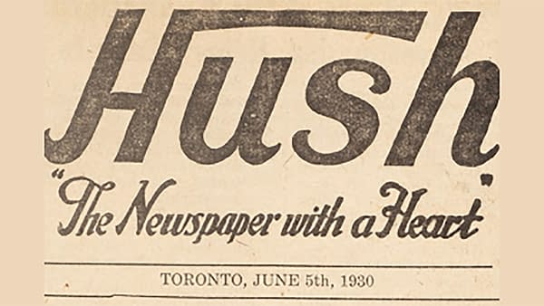 Hush tabloid masthead (1930)