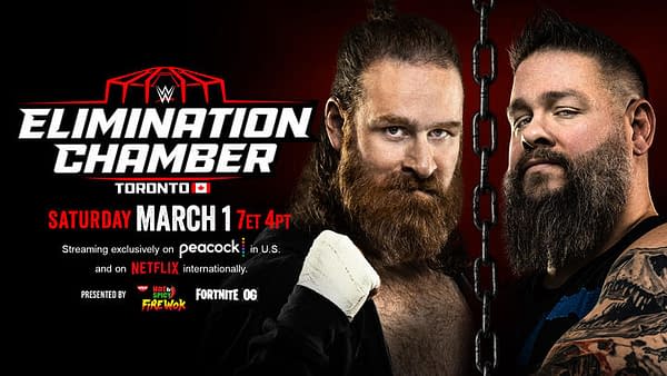WWE Elimination Chamber graphic courtesy WWE