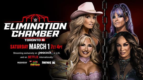 WWE Elimination Chamber graphic courtesy WWE