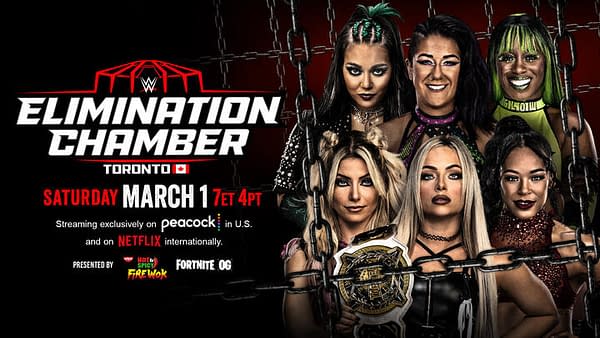 WWE Elimination Chamber graphic courtesy WWE