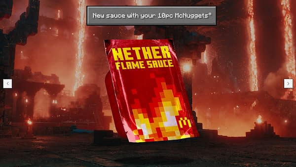 Minecraft x McDonald's