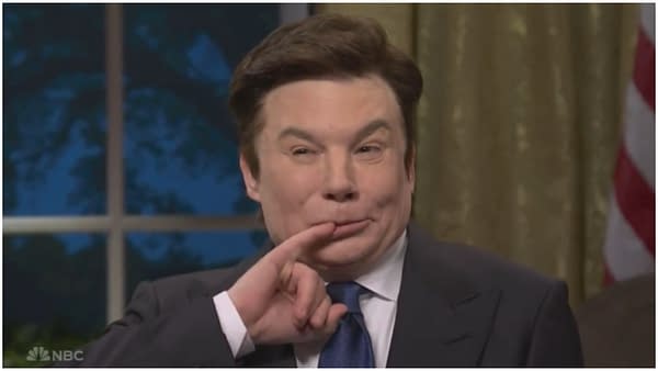 SNL 50 Cold Open: Mike Myers Adds Some "Dr. Evil" to His Elon Musk