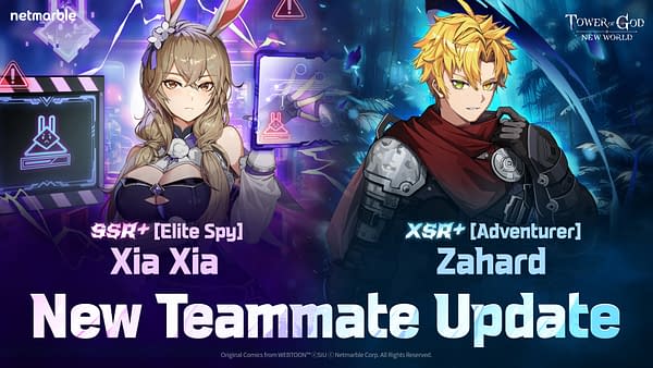 Tower Of God: New World Adds Xia Xia & Zahard In New Update