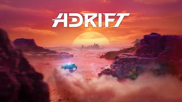 Offroad Vaporwave Racer Title Adrift