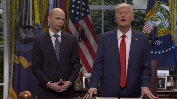 SNL Cold Open Sees Trump Pardon JK Rowling, Sign "The Belichick Law"