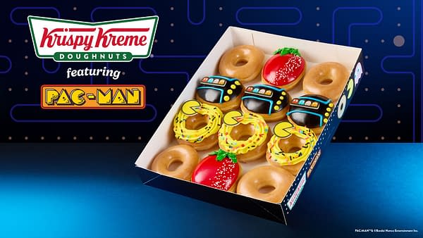 Krispy Kreme Celebrates Pac-Man's 45th With New Doughnut Designs