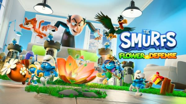 The Smurfs – Flower Defense Arrives For Meta Quest 3 This June