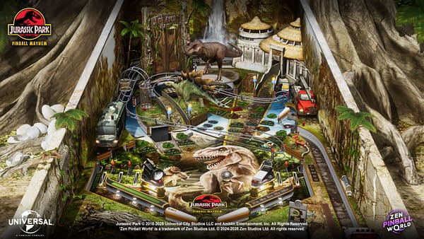 Several Film-Themed Tables Added To Zen Pinball World
