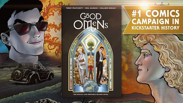 Good Omens Graphic Novel Is At The Printers