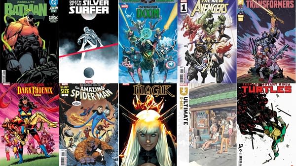 Bleeding Cool Weekly Bestseller List