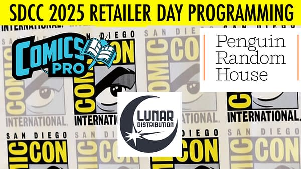 Lunar, PRH & ComicsPRO List Of SDCC Retailer Breakfast, Lunch & Drinks
