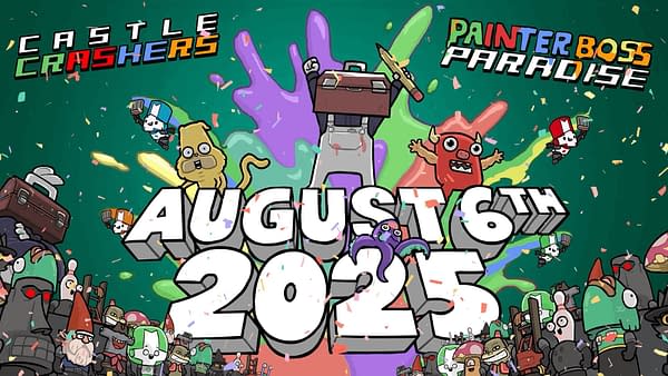 Castle Crashers: Painter Boss Paradise