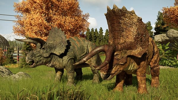 Jurassic World Evolution 3 Reveals First New Dino: Lokiceratops