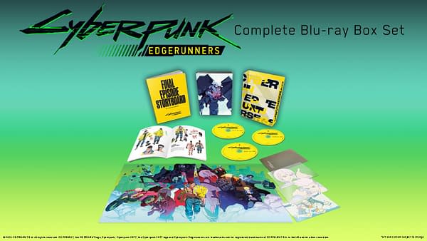 Cyberpunk: Edgerunners is now available on Blu-ray in North America