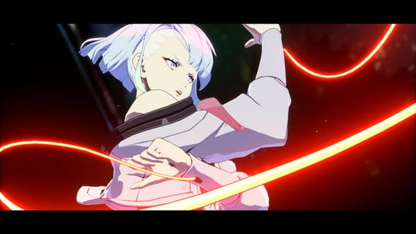 Lucy From Cyberpunk: Edgerunners Drops Into Guilty Gear -Strive-