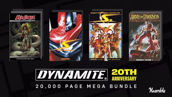 Dynamite Fundraising Humble Bundle Last Day - $1600 Of Comics For $16