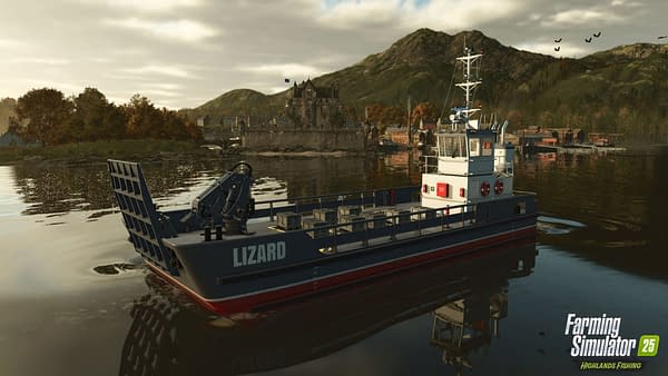Farming Simulator 25 Shows Off Highlands Fishing Expansion