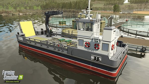 Farming Simulator 25 Shows Off Highlands Fishing Expansion