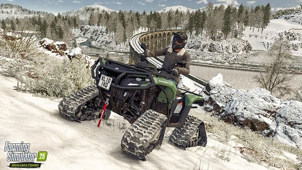 Farming Simulator 25 Shows Off Highlands Fishing Expansion