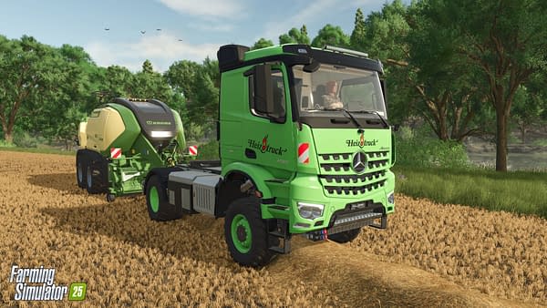 Farming Simulator 25 Reveals New Mercedes-Benz Pack