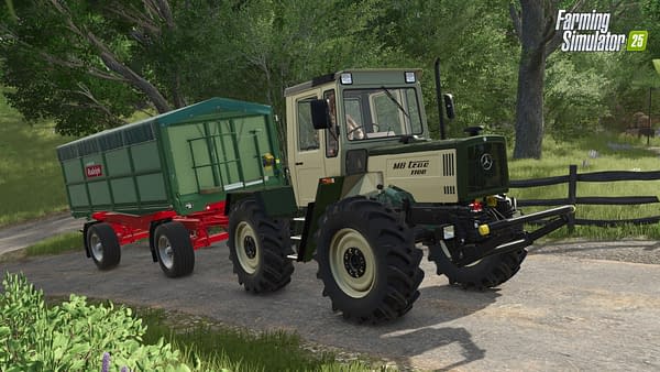 Farming Simulator 25 Reveals New Mercedes-Benz Pack