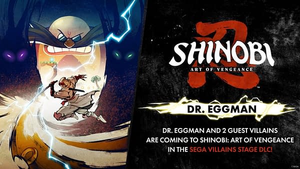 Shinobi: Art Of Vengeance Reveals Dr. Eggman Villain DLC