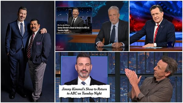 Jimmy Kimmel: Colbert, Stewart, & Meyers Respond to Late-Night Return