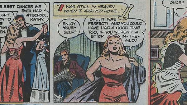 Pictorial Romances #13 (St. John, 1952) featuring Matt Baker artwork.