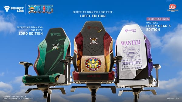 Secretlab Reveals New One Piece Collection Designs