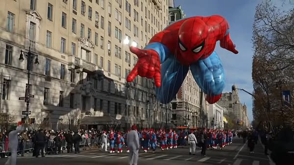 Spider-Man Swings His Way Back to Macy's Thanksgiving Day Parade