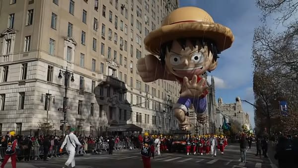 One Piece: Monkey D. Luffy, King of Macy's Thanksgiving Day Parade!