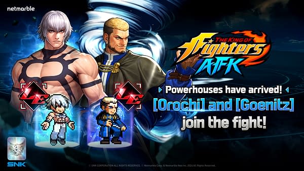 Orochi and Goenitz Join The King Of Fighters AFK