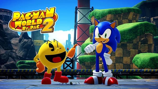 Sonic The Hedgehog Makes a Pac-Man World 2 Re-Pac Crossover