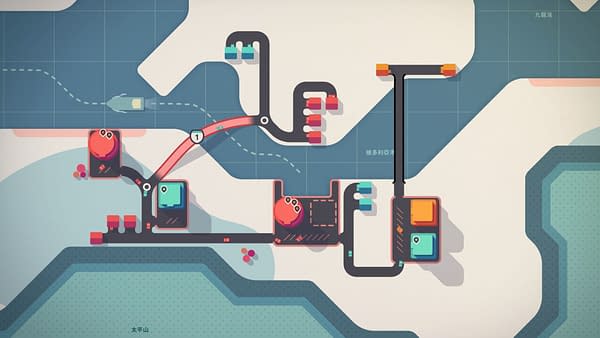 Mini Motorways Launches Harbor Lights & Neon Nights Update