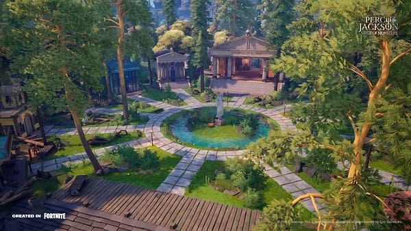 Percy Jackson: Siege of Monsters Will Launch a Fortnite Island