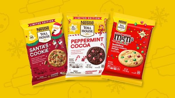 Toll House Has Released Three Limited-Edition Holiday Doughs