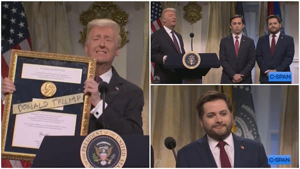 SNL Cold Open: Trump Cancels Midterms; Padilla/Noem, Culhane/Vance