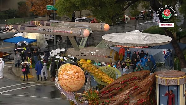 Star Trek 60th Anniversary Float Highlights 2026 Rose Parade (VIDEO)