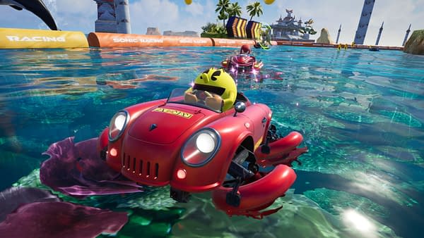 Sonic Racing: CrossWorlds Launches Pac-Man Crossover Content