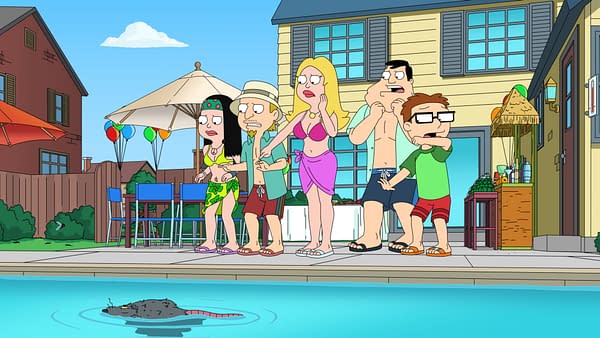 American Dad S20E01: "Aw Rats, A Pool Party" Images, Overview Released
