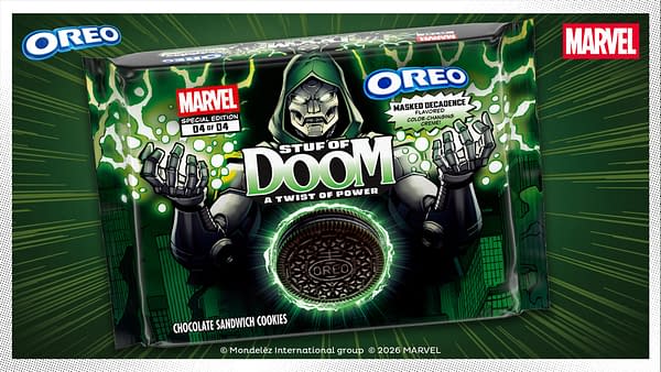 Oreo Brings Doctor Doom To The Marvel "Stuf of Legends" Cookies
