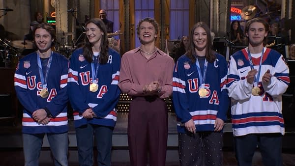 SNL Monologue Sees Connor Storrie Joined by Hughes, Keller, Knight
