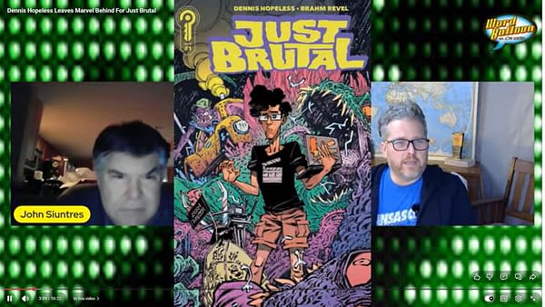 Dennis Hopeless on Word Balloon talking about leaving Marvel Comics