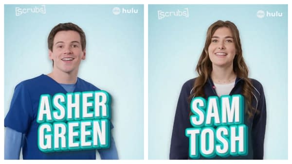 Scrubs Teasers Spotlight Interns Jacob Dudman's Asher, Ava Bunn's Tosh