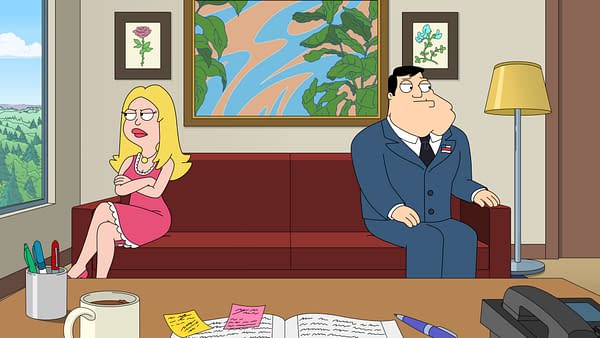 American Dad! Season 20: Get an Early Look at S20E02: "The Flume Room"