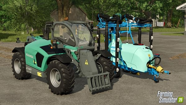 Farming Simulator 25 Adds Kramer Telehandler & Berthoud WIN'AIR